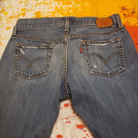 Womens Levi's 501 Buttonfly Jeans, Size 6. Straight leg. - Picture 1 of 2